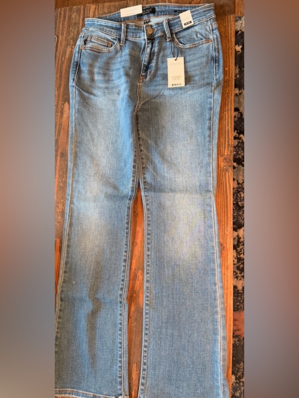 Judy Blue Light Blue Bootcut Jeans